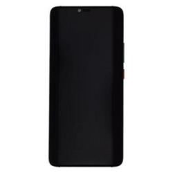Přední kryt Huawei Mate 20 Pro Black / černý + LCD + dotyková deska (Service Pack)