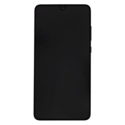 Přední kryt Huawei Mate 20 Black / černý + LCD + dotyk (Service Pack), Originál