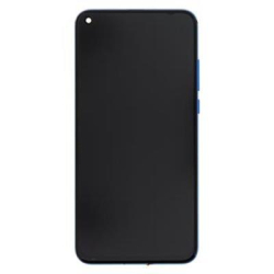 Přední kryt Huawei Honor View 20 Blue / modrý + LCD + dotyk (Service Pack), Originál