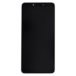 Přední kryt Samsung A920 Galaxy A9 2018 Black / černý + LCD + do