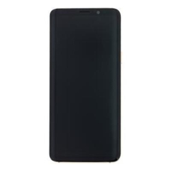 Přední kryt Samsung G960 Galaxy S9 Gold / zlatý + LCD + dotyková deska (Service Pack)