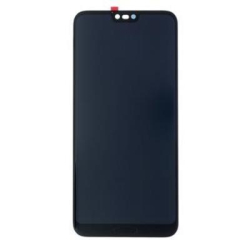 LCD Huawei Honor 10 + dotyková deska Black / černá + otisk prstu, Originál