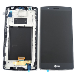 Přední kryt LG G4, H815 Black / černý + LCD + dotyková deska (Se