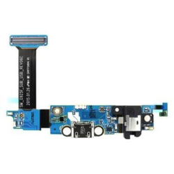 Flex kabel Samsung G925 Galaxy S6 Edge + microUSB + AV audio konektor + mikrofon, Originál