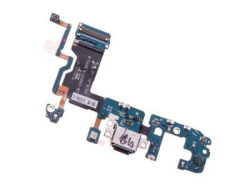 Flex kabel Samsung G965 Galaxy S9 Plus + USB-C konektor + mikrofon (Service Pack)