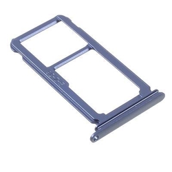 Držák SIM + microSD Huawei P10 Plus Blue / modrý (Service Pack)