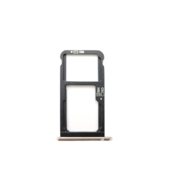Držák SIM + microSD Huawei Nova Smart, Honor 6C Gold / zlatý, Originál