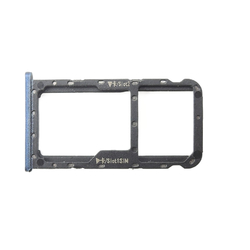 Držák SIM + microSD Huawei Mate 10 Lite Blue / modrý (Service Pa