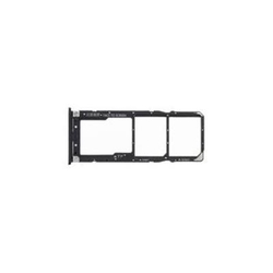 Držák SIM + microSD Xiaomi Mi A2 Lite, Redmi 6 Pro Black / černý