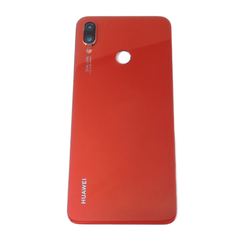 Zadní kryt Huawei P Smart Plus Red / červený + sklíčko kamery, Originál
