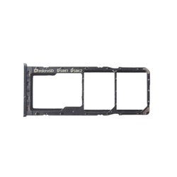 Držák SIM + microSD Samsung A750 Galaxy A7 2018 Black / černý (S