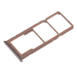 Držák SIM + microSD Samsung A750 Galaxy A7 2018 Gold / zlatý, Originál