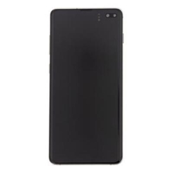 Přední kryt Samsung G975 Galaxy S10 Plus Black / černý + LCD + dotyková deska, Originál