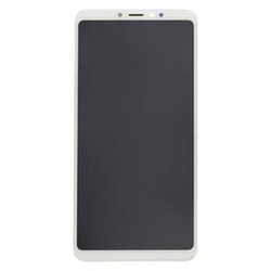 Přední kryt Xiaomi Mi Max 3 White / bílý + LCD + dotyková deska, Originál