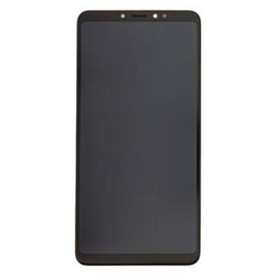 Přední kryt Xiaomi Mi Max 3 Black / černý + LCD + dotyková deska, Originál