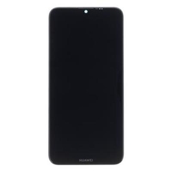 Přední kryt Huawei Y7 2019 Blue / modrý + LCD + dotyková deska, Originál