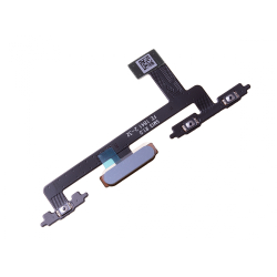 Flex kabel on/off + hlasitosti Sony Xperia 10 + čtečka prstu Blue / modrá, Originál
