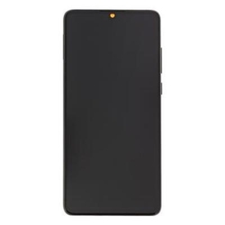 Přední kryt Huawei P30 Black / černý + LCD + dotyková deska, Originál