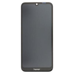 Přední kryt Huawei Honor 8A Black / černý + LCD + dotyková deska, Originál