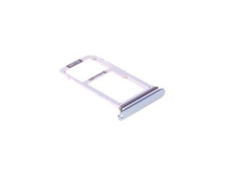 Držák SIM + microSD Samsung A320 Galaxy A3 2017 Blue / modrý, Originál