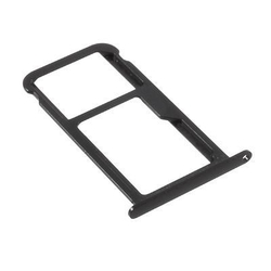 Držák SIM + microSD Huawei P10 Black / černý (Service Pack)