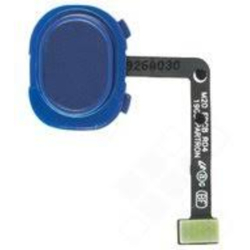 Flex kabel čtečky prstů Samsung M205 Galaxy M20 Blue / modrý, Originál