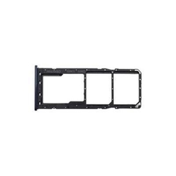 Držák SIM + microSD Samsung A505 Galaxy A50 Black / černý (Servi