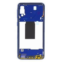 Střední kryt Samsung A405 Galaxy A40 Blue / modrý (Service Pack)
