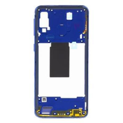 Střední kryt Samsung A405 Galaxy A40 Blue / modrý, Originál