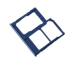 Držák SIM + microSD Samsung A405 Galaxy A40 Blue / modrý, Originál
