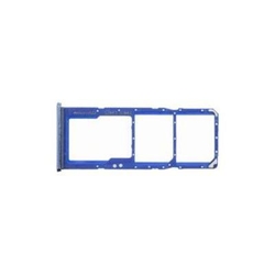 Držák SIM + microSD Samsung A705 Galaxy A70 Blue / modrý (Servic