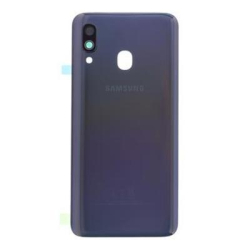 Zadní kryt Samsung A405 Galaxy A40 Black / černý, Originál