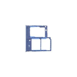 Držák SIM + microSD Samsung A202 Galaxy A20e Blue / modrý, Originál