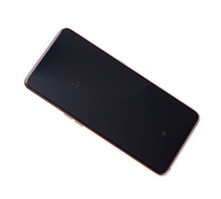 Přední kryt Samsung A805 Galaxy A80 Gold / zlatá + LCD + dotykov
