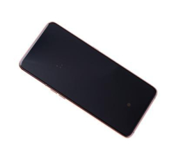 Přední kryt Samsung A805 Galaxy A80 Gold / zlatá + LCD + dotyková deska, Originál