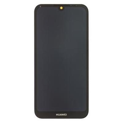 Přední kryt Huawei Y5 2019 Black / černý + LCD + dotyková deska, Originál