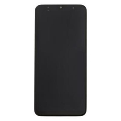 Přední kryt Samsung A307 Galaxy A30s Black / černá + LCD + dotyková deska, Originál