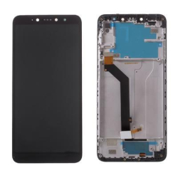 Přední kryt Xiaomi Redmi S2 Black / černý + LCD + dotyková deska, Originál