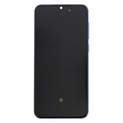 Přední kryt Xiaomi Mi 9 SE Blue / modrý + LCD + dotyková deska, Originál