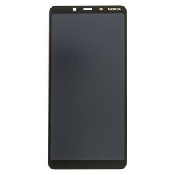 LCD Nokia 3.1 Plus + dotyková deska Black / černá