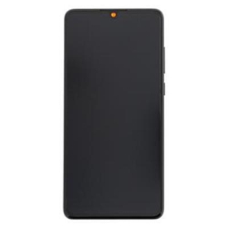 Přední kryt Huawei P30 Black / černý + LCD + dotyková deska, Originál