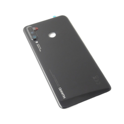 Zadní kryt Huawei P30 Lite Midnight Black / černý + sklíčko kamery, Originál