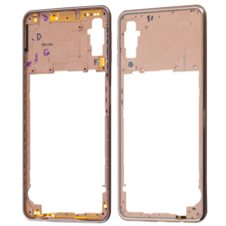 Střední kryt Samsung A750 Galaxy A7 2018 Gold / zlatý, Originál