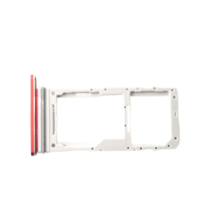 Držák SIM + microSD Samsung N975 Galaxy Note 10+ Red / červený, Originál