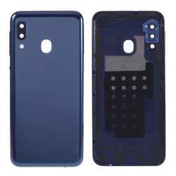 Zadní kryt Samsung A202 Galaxy A20e Blue / modrý + sklíčko kamer