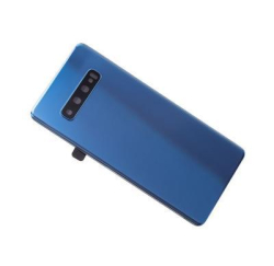 Zadní kryt Samsung G973 Galaxy S10 Blue / modrý + sklíčko kamery, Originál