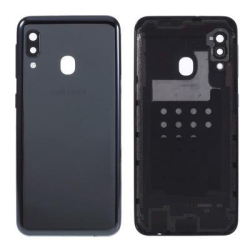 Zadní kryt Samsung A202 Galaxy A20e Black / černý, Originál