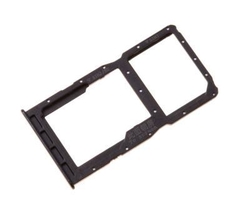 Držák SIM + microSD Huawei P30 Lite Black / černý (Service Pack)