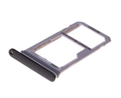 Držák SIM + microSD Samsung N950 Galaxy Note 8 Black / černý (Se