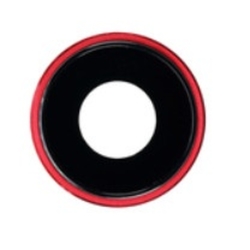 Krytka kamery Apple iPhone XR Red / červená + sklíčko